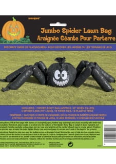 Dekoracja Halloweenowa przed dom WIELKI PAJ�K