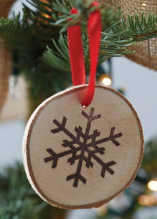 Dekoracje drewniane VINTAGE NOEL (6szt.)