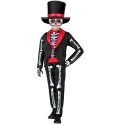 Str�j dzieci�cy DIA DE LOS MUERTOS El Catrin - 116cm