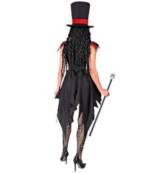 Str�j DIA DE LOS MUERTOS sukienka i kapelusz - L str�j na halloween damski Dia de los Muertos przebrania