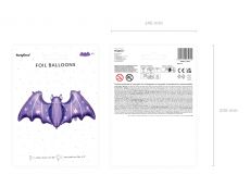 Du�y balon NIETOPERZ foliowy