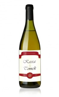 Etykieta na wino WSP�LNE LATA