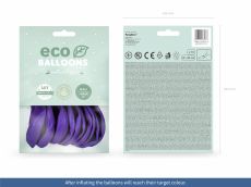 Fioletowe balony ekologiczne 30cm (10szt.) 
