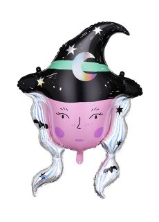 Foliowy balon andrzejkowy CZAROWNICA 86cm