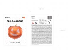 Foliowy BALON DYNIA dynia na balonie dynia balon