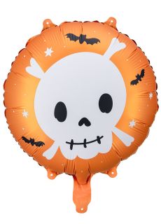 Foliowy balon Halloween CZASZKA 45 cm