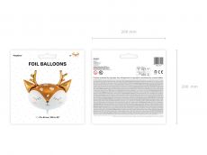 Foliowy BALON JELONEK 64 x 73 cm