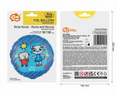 Foliowy balon KICIA KOCIA 36 cm balon urodzinowy balon dla dzieci dekoracja na urodziny dziecka