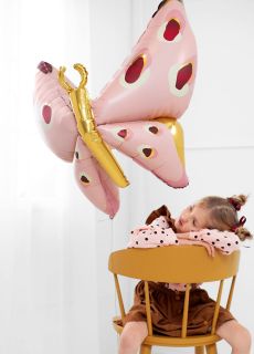 Foliowy balon MOTYL 121x88 cm dekoracja na urodziny dekoracja urodzinowa motyl z balona balon foliowy motyl