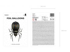 Foliowy balon PAJ�K na Halloween 60x101cm paj�k balon