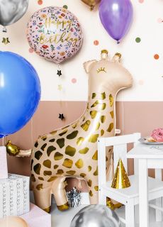 Foliowy balon �YRAFA dekoracja Safari