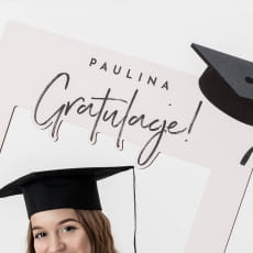 Foto ramka NA ZAKO�CZENIE STUDI�W personalizowana