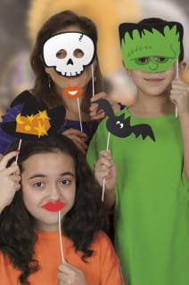 Akcesoria do fotobudki HALLOWEEN (10szt)