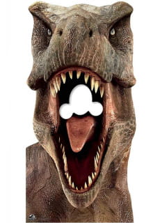 Fotocianka DINOZAUR z otworem na twarz