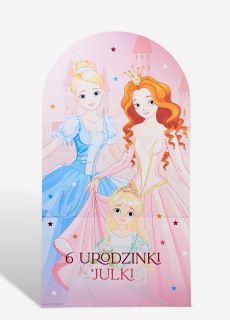 Foto�cianka do zdj�� KSIʯNICZKI dekoracja na urodziny dziewczynki