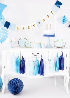 Girlanda BABY BOY dekoracja baby shower 1,6 m
