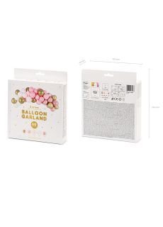 Girlanda balonowa r�owa 200cm