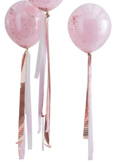 Girlanda do balonw ROSE GOLD AND PINK 