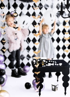 Girlanda na Halloween NIETOPERZE zota 1,5m