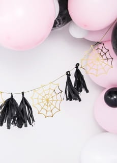 Girlanda PAJCZYNA ozdoba halloweenowa 175cm