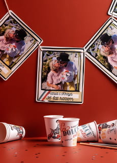 Girlanda personalizowana ze zdjciem LA DOLCE VITA