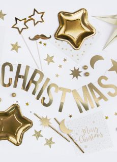 Girlanda �wi�teczna MERRY CHRISTMAS dekoracja wisz�ca (150cm) 