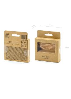 Girlanda �wietlna LAMPKI LED miedziana 1,90m