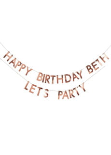 Girlanda urodzinowa HAPPY BIRTHDAY do personalizacji