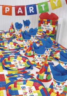 Girlanda flagi PARTY TIME KLOCKI