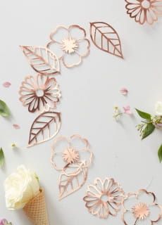 Girlanda kwiaty DITSY FLORAL rowe zoto