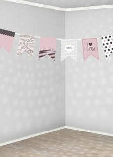 Girlanda flagi r�owa SWEETS