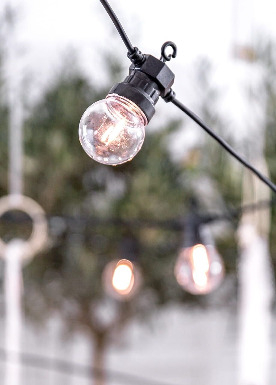 Girlanda świetlna z żarówkami LED 5m
