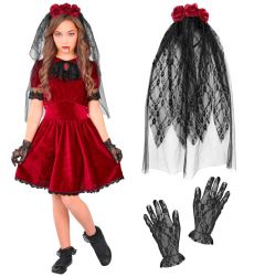 Str�j na Halloween PANNA M�ODA Dia de los Muertos - 116cm