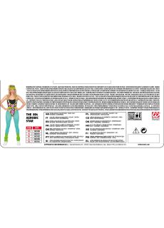 Str�j w stylu lat 80. - GWIAZDA AEROBICU - S
