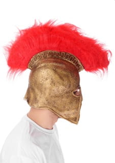 He�m Rzymianina he�m gladiatora he�m z pi�ropuszem he�m rzymski dodatek do stroju