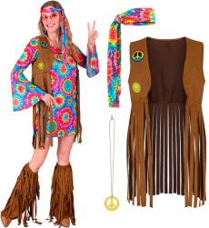 Str�j HIPISA sukienka hipiski - M
