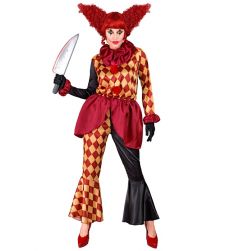 Str�j klauna na Halloween HORROR CLOWN - M