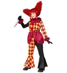 Str�j klauna dla dzieci VINTAGE CLOWN - 140cm