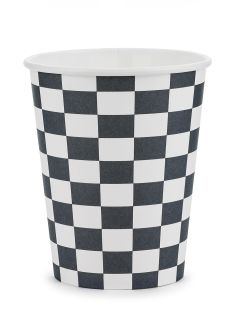 Jednorazowe kubeczki META szachownica 220 ml