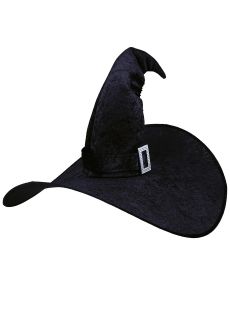Czarny kapelusz CZAROWNICY XXL kapelusz czarownicy  dodatek do przebrania wied�my  kapelusz na bal przebiera�c�w