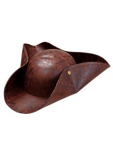 Kapelusz piracki TRICORN kapelusz pirata piracki kapelusz dodatek do stroju kapelusz tricorn