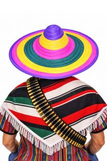 Kapelusz SOMBRERO MEKSYKA�SKIE kolorowe