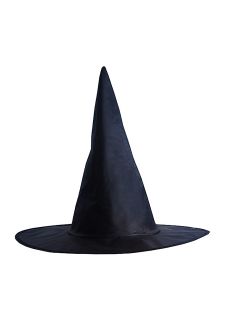 Halloweenowy KAPELUSZ WIED�MY czarny