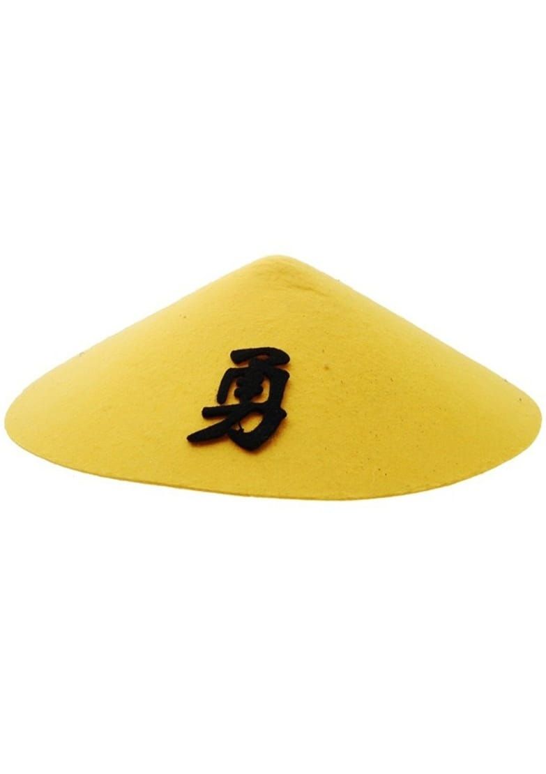 Chiński kapelusz żółty