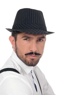 Kapelusz gangsterski w prki KAPELUSZ LATA 20