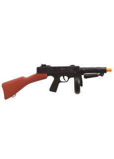 Karabin maszynowy MAFIA rekwizyt do stroju gangstera 50 cm rekwizyt gangsterski przebranie gangstera