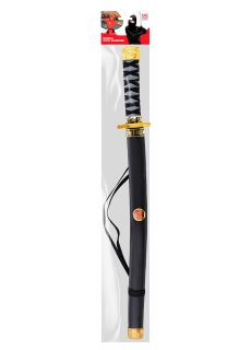 Katana Japo�ska w etui 60 cm dodatek do stroju miecz ninja
