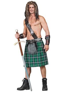 Zielony KILT rozmiar uniwersalny