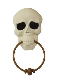 Halloweenowa ko�atka do drzwi CZASZKA