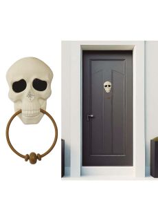 Halloweenowa ko�atka do drzwi CZASZKA